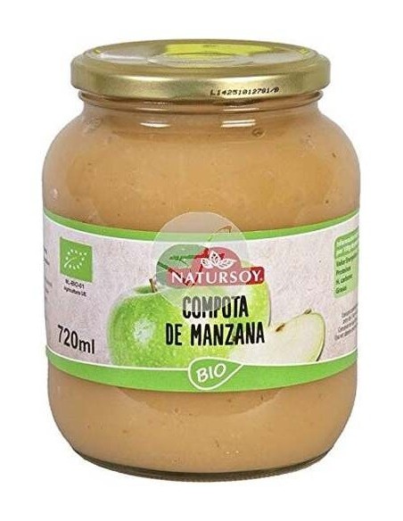 Natursoy Compota De Manzana Eco 720Ml