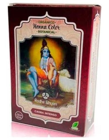 Radhe Shyam Henna Color Botanical Caoba Intenso 100G