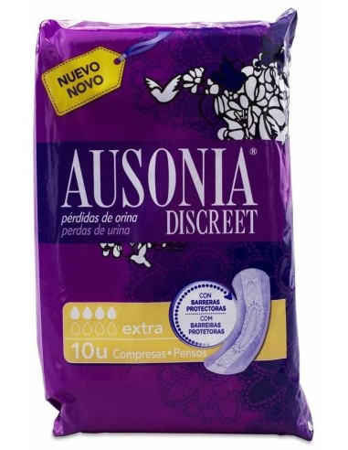 Ausonia Discreet Extra 10 Unidades
