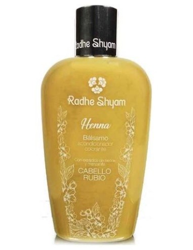 Balsamo Acondicionador Henna Color Rubio 400Ml.