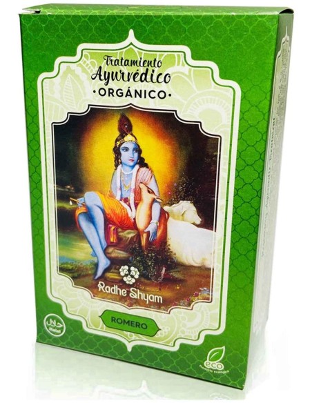 Radhe Shyam Tratamiento Capilar Ayurvédico Romero 100G