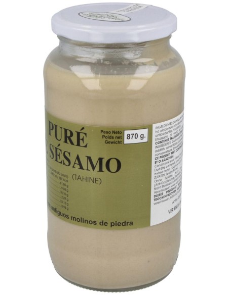 Sain Tahin Puré De Sésamo Sin Gluten 870G