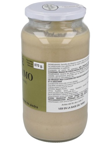 Sain Tahin Puré De Sésamo Sin Gluten 870G