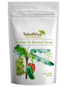 Salud Viva Harina De Banana Verde 200G