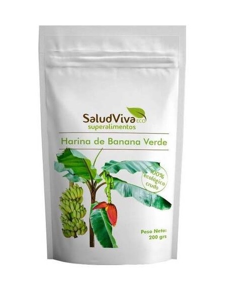 Salud Viva Harina De Banana Verde 200G