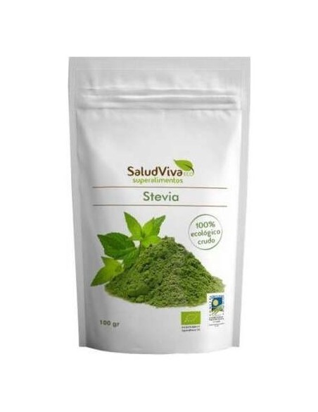 Stevia Polvo De Hoja Seca 100Gr. Bio Sg S/A Vegan