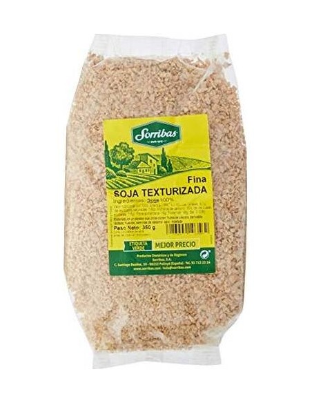 Sorribas Soja Texturizada Fina Bolsa 350G