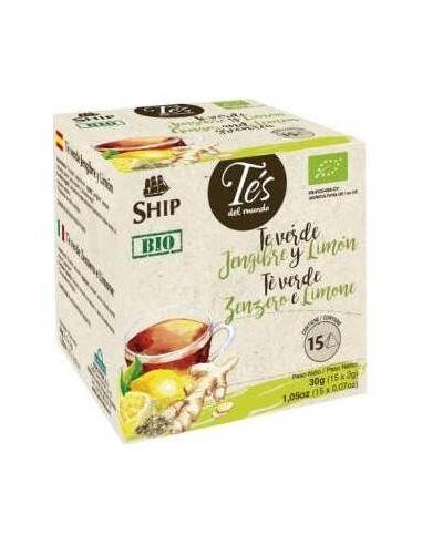 Te Verde Jengibre Limon Infusion 15Piramides