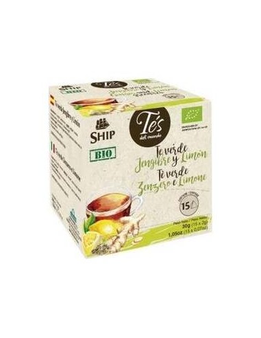 Te Verde Jengibre Limon Infusion 15Piramides
