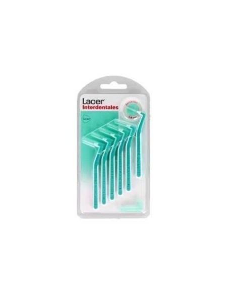 Interdental Lacer Extrafino Angular Turquesa 6Ud