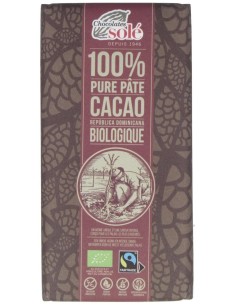 Chocolate Negro 100% 100Gr. Eco Sg