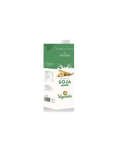 Vegetalia Leche Soja Calcio Eco 1L 10 Uds