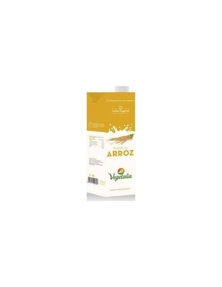 Vegetalia Leche Arroz Bio 1L 10 Uds