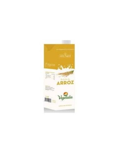Vegetalia Leche Arroz Bio 1L 10 Uds
