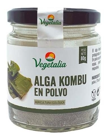 Vegetalia Alga Kombu En Polvo Bio 80G