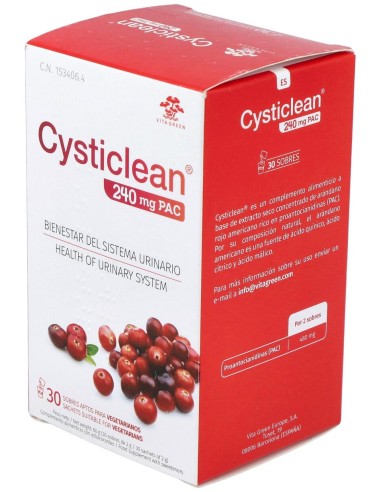 Cysticlean 240Mg 30 Sobres