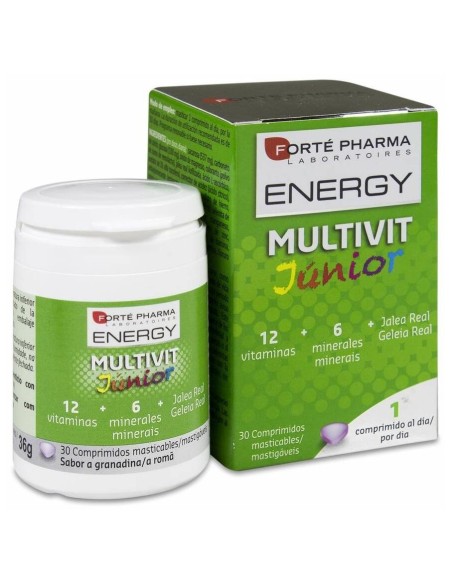 Forté Pharma Energy Multivit Junior, 30 Uds
