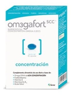 Omegafort Concentracion 30Cap.