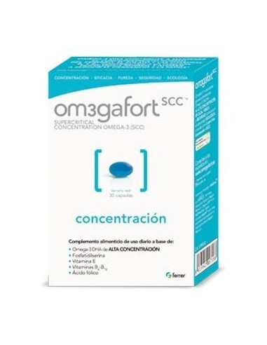 Omegafort Concentracion 30Cap.