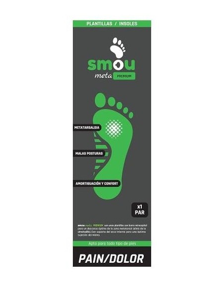 Smou Meta Premium Plantilla Juanetes Talla 45/46 1 Par