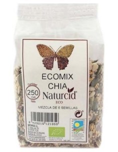 Naturcid Ecomix Chia 6 Semillas Eco 250G