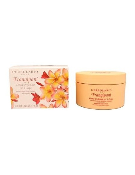 L'Erbolario Frangipani Crema Perfumada Corporal 200Ml