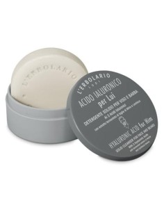 L'Erbolario Ácido Hialurónico Hombre Limpiador Sólido Facial 60G