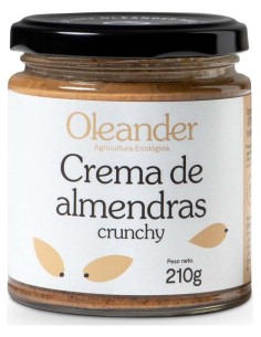 Crema De Almendra Crunchy 210Gr. Bio Vegan Sg