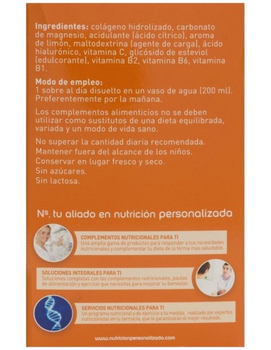 Ns Vitans Colageno+ Limon 30 Sobres