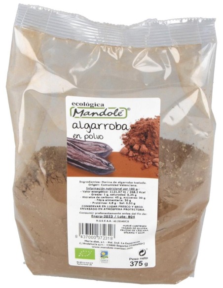 Mandole Harina Algarroba Eco 375G