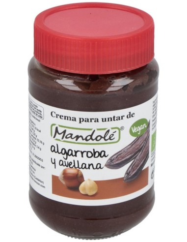 Mandole Crema Algarroba Avellana S/Pal 375G