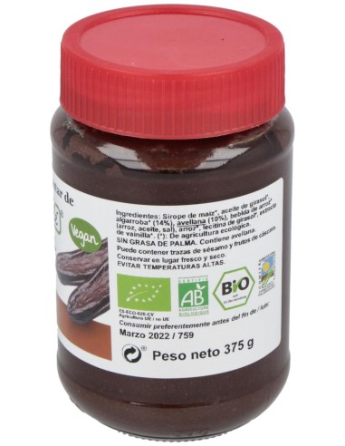 Mandole Crema Algarroba Avellana S/Pal 375G