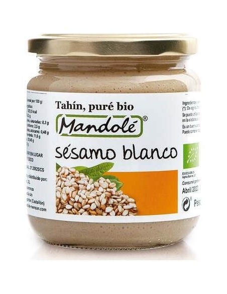 Pure De Sesamo Blanco 325Gr. Bio