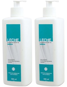 Inibsa Pack Leche Hidratante Dermat. 2X500Ml. 2