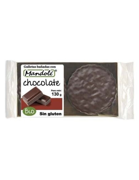 Mandole Gall. Choco Bañadas S/G Bio 130G