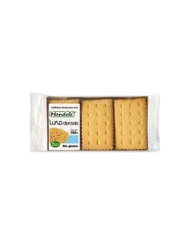 Galletas De Lino Dorado Desayuno 160G Bio Sg