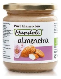 Mandole Crema Almendras Blanca Bio 325G