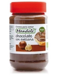 Mandolé Crema Cacao Con Avellana Vegan Bio 375G