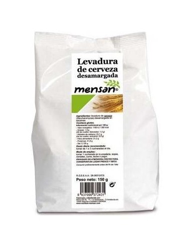 Mensan Levadura De Cerveza Desamargada 150G