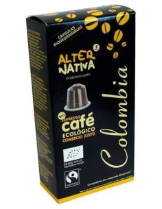 Cafe Colombia 10Capsulas Cafe Biodegradable Eco
