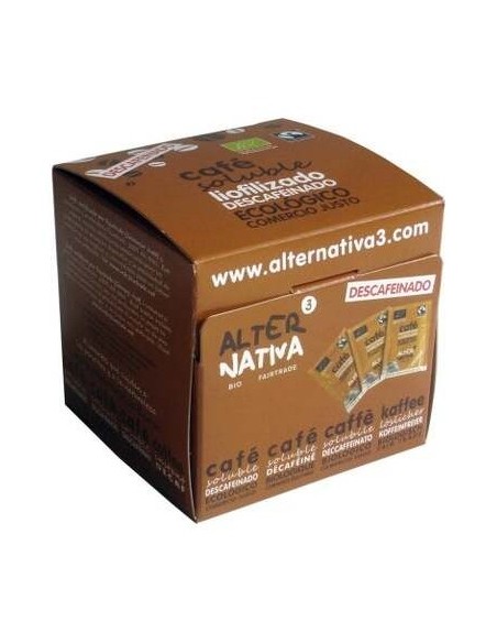 Alternativa3 Café Soluble Descafeinado Bio 25X2G
