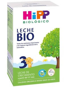 Hipp Leche 3 De Crecimiento Bio 500G