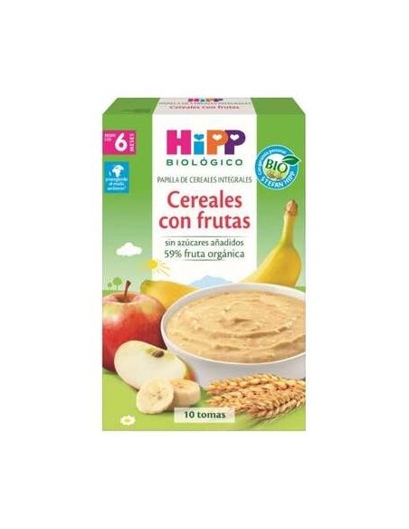 Hipp Papilla Cereales Integrales Con Frutas +6M Bio 250G
