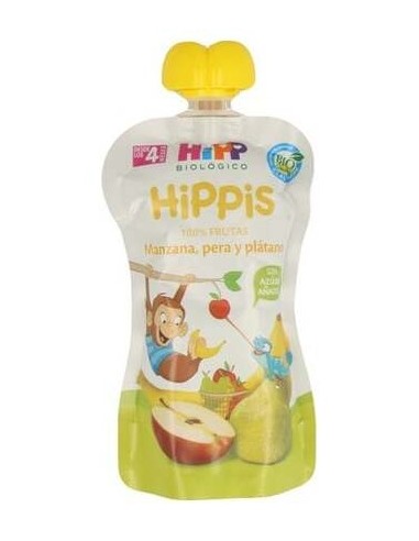 Pouches De Manzana Pera Y Platano Bebibles 100Gr.