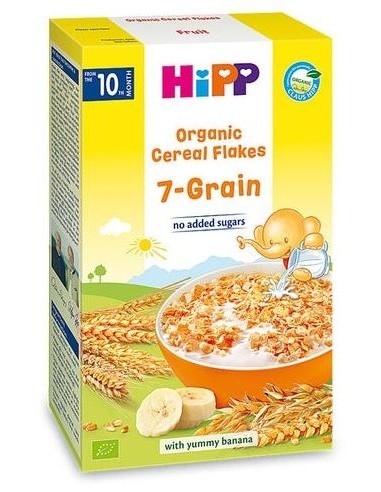 Hipp Kids Muesli 7 Cereales Con Banana Refinada Bio 200G