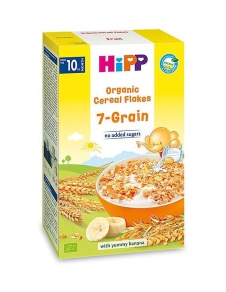 Hipp Kids Muesli 7 Cereales Con Banana Refinada Bio 200G
