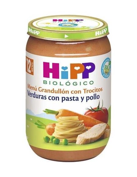 Potito Verduras Con Pasta Y Pollo 220Gr. Bio