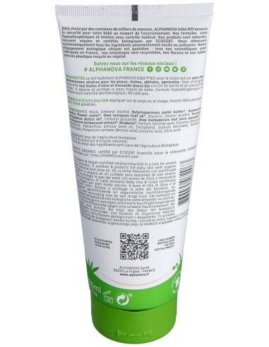 Leche Corporal Bebe 200Ml. Bio