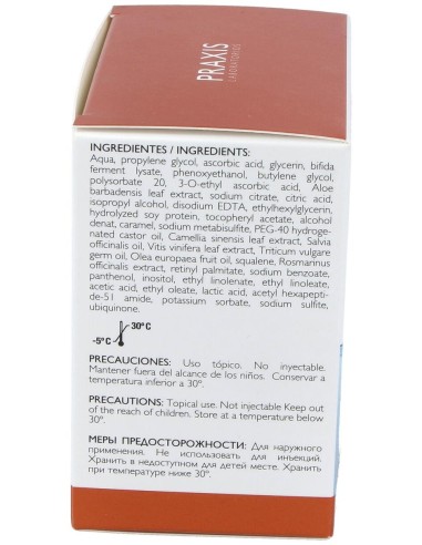 Praxis Proteoglicanos Vit C Plus 24 Ampollas