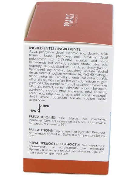 Praxis Proteoglicanos Vit C Plus 24 Ampollas